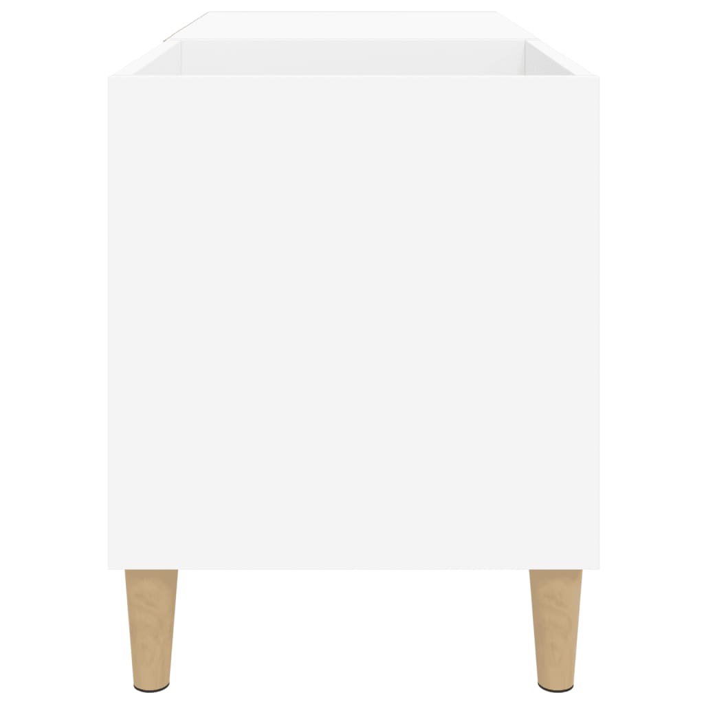 vidaXL Plattenschrank Weiß 84,5x38x48 cm Holzwerkstoff