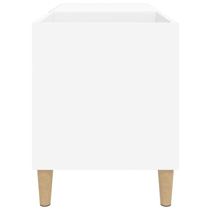 vidaXL Plattenschrank Weiß 84,5x38x48 cm Holzwerkstoff