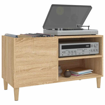 vidaXL Plattenschrank Sonoma-Eiche 84,5x38x48 cm Holzwerkstoff