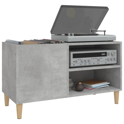 vidaXL Plattenschrank Betongrau 84,5x38x48 cm Holzwerkstoff