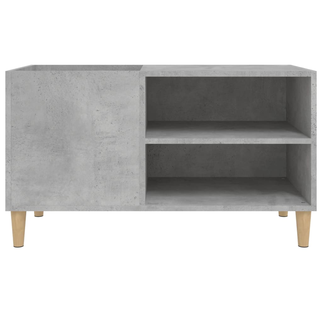 vidaXL Plattenschrank Betongrau 84,5x38x48 cm Holzwerkstoff