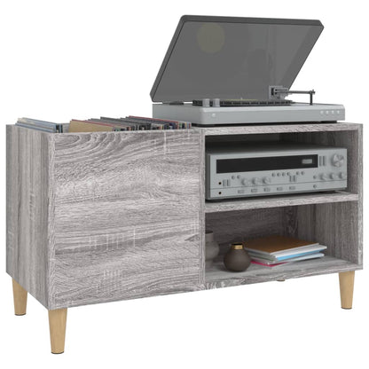vidaXL Plattenschrank Grau Sonoma 84,5x38x48 cm Holzwerkstoff
