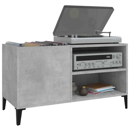 vidaXL Plattenschrank Betongrau 84,5x38x48 cm Holzwerkstoff
