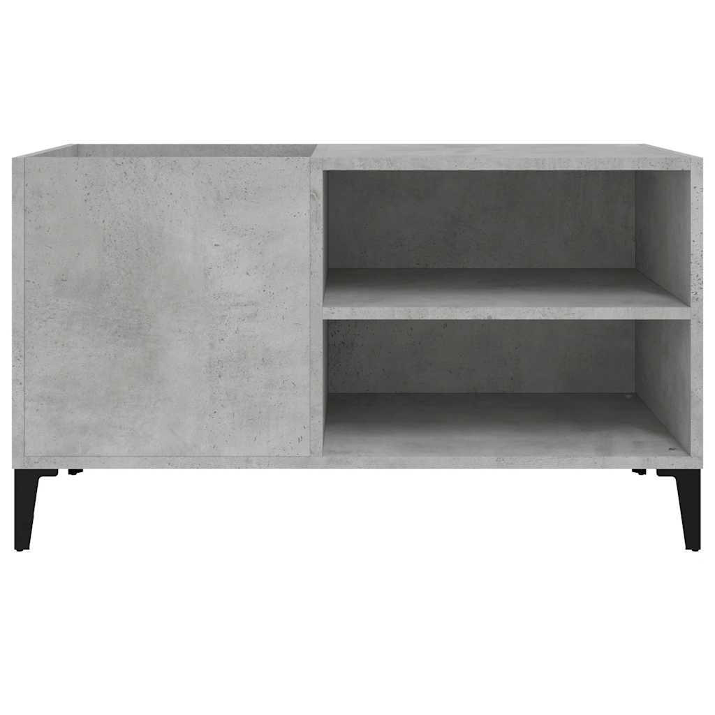 vidaXL Plattenschrank Betongrau 84,5x38x48 cm Holzwerkstoff