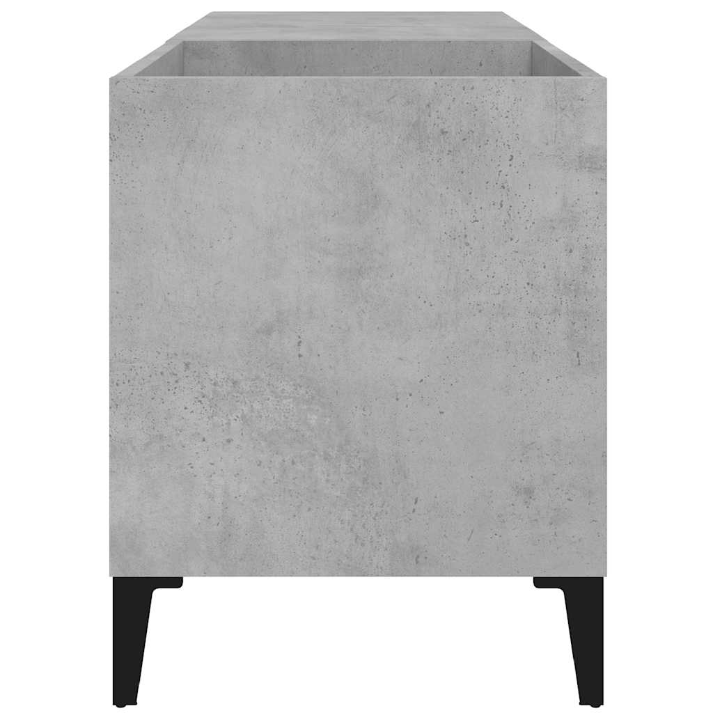vidaXL Plattenschrank Betongrau 84,5x38x48 cm Holzwerkstoff