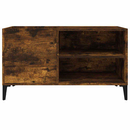 vidaXL Plattenschrank Räuchereiche 84,5x38x48 cm Holzwerkstoff