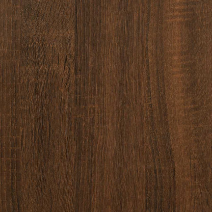 vidaXL Plattenschrank Braun Eichen-Optik 84,5x38x48 cm Holzwerkstoff