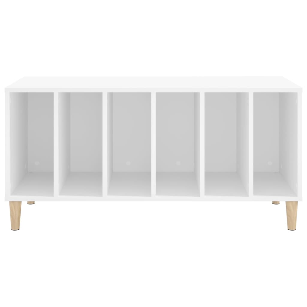 vidaXL Plattenschrank Weiß 100x38x48 cm Holzwerkstoff