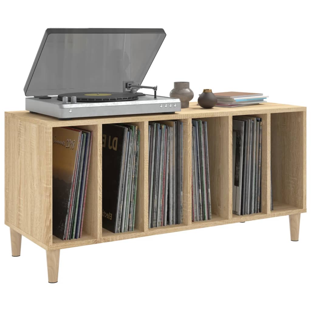 vidaXL Plattenschrank Sonoma-Eiche 100x38x48 cm Holzwerkstoff