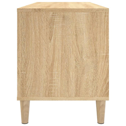 vidaXL Plattenschrank Sonoma-Eiche 100x38x48 cm Holzwerkstoff