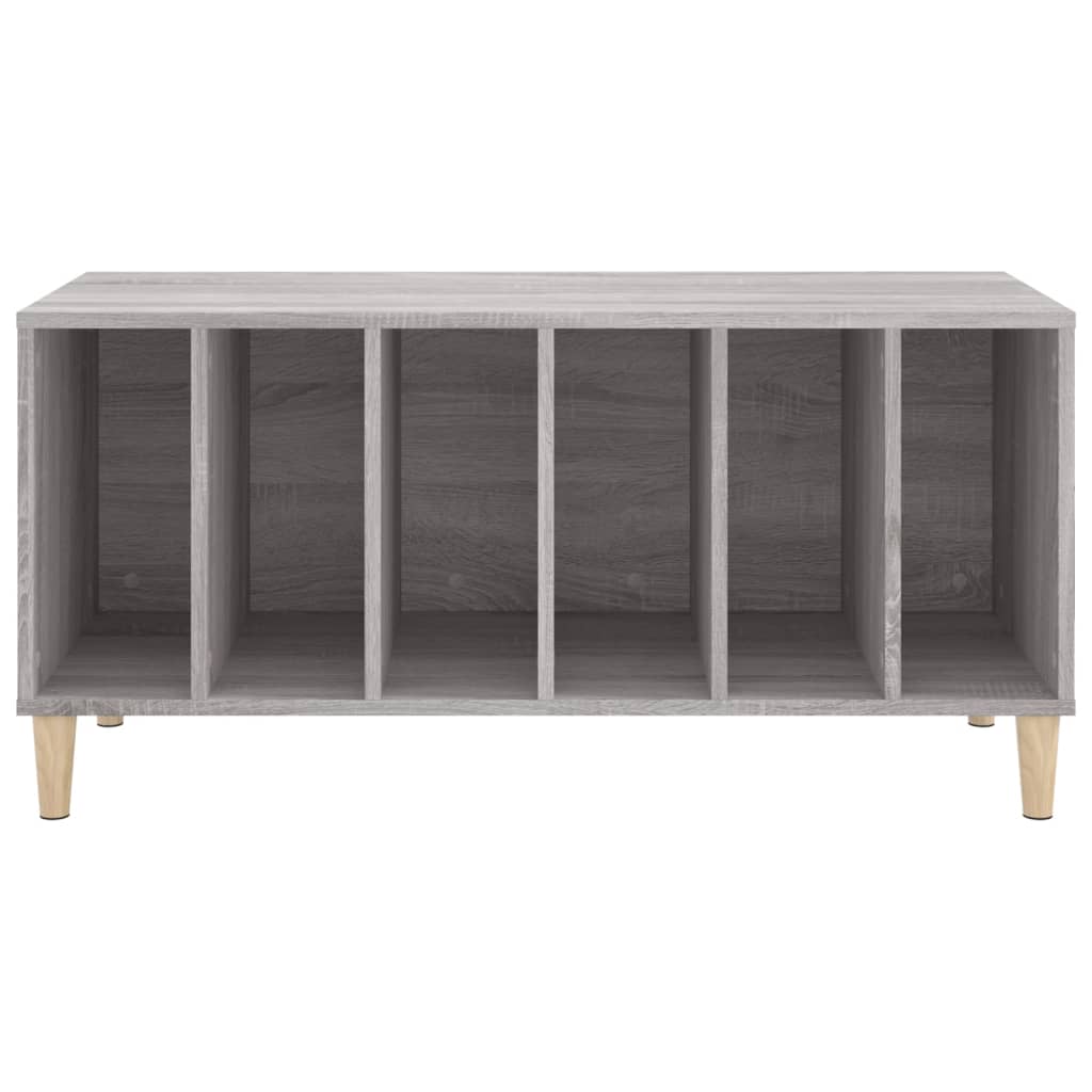 vidaXL Plattenschrank Grau Sonoma-Eiche 100x38x48 cm Holzwerkstoff