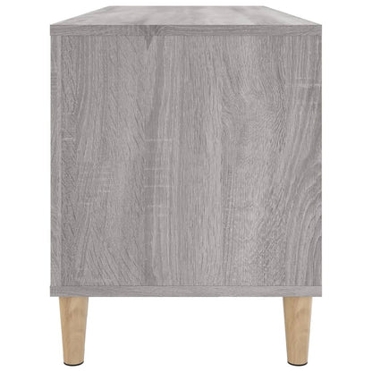 vidaXL Plattenschrank Grau Sonoma-Eiche 100x38x48 cm Holzwerkstoff