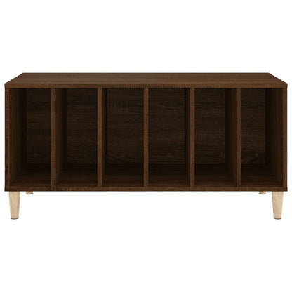 vidaXL Plattenschrank Braun Eichen-Optik 100x38x48 cm Holzwerkstoff