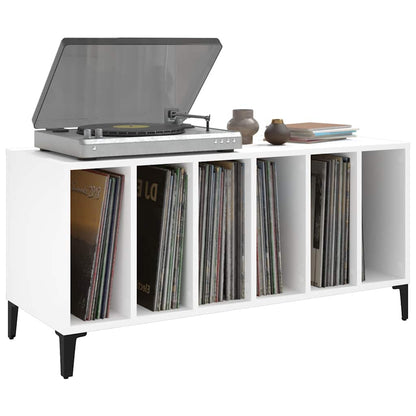 vidaXL Plattenschrank Weiß 100x38x48 cm Holzwerkstoff