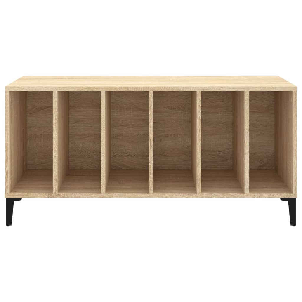vidaXL Plattenschrank Sonoma-Eiche 100x38x48 cm Holzwerkstoff