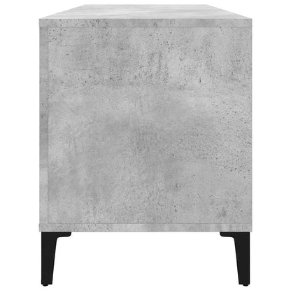 vidaXL Plattenschrank Betongrau 100x38x48 cm Holzwerkstoff