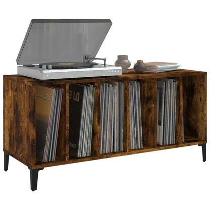 vidaXL Plattenschrank Räuchereiche 100x38x48 cm Holzwerkstoff