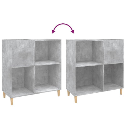 vidaXL Plattenschrank Betongrau 84,5x38x89 cm Holzwerkstoff