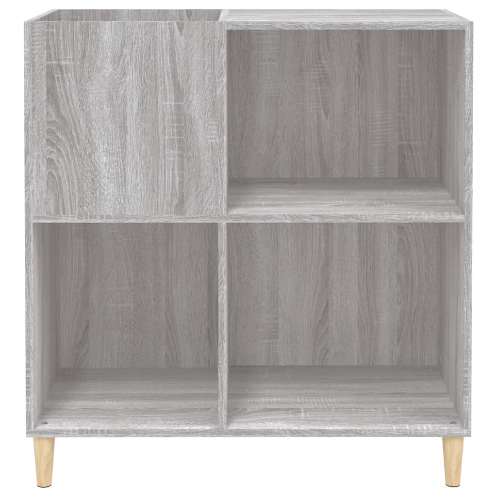 vidaXL Plattenschrank Grau Sonoma 84,5x38x89 cm Holzwerkstoff