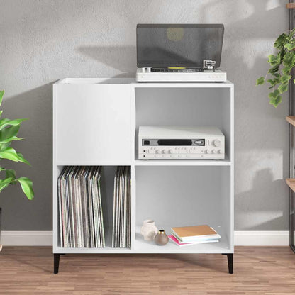 vidaXL Plattenschrank Weiß 84,5x38x89 cm Holzwerkstoff