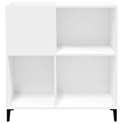 vidaXL Plattenschrank Weiß 84,5x38x89 cm Holzwerkstoff