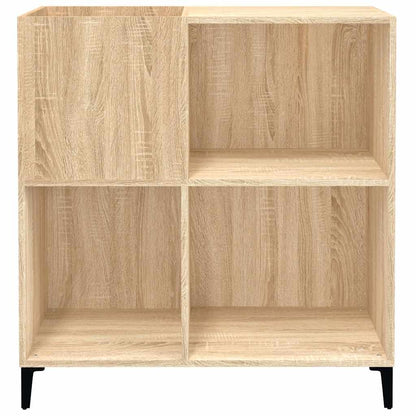 vidaXL Plattenschrank Sonoma-Eiche 84,5x38x89 cm Holzwerkstoff