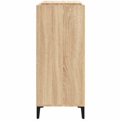 vidaXL Plattenschrank Sonoma-Eiche 84,5x38x89 cm Holzwerkstoff