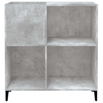 vidaXL Plattenschrank Betongrau 84,5x38x89 cm Holzwerkstoff