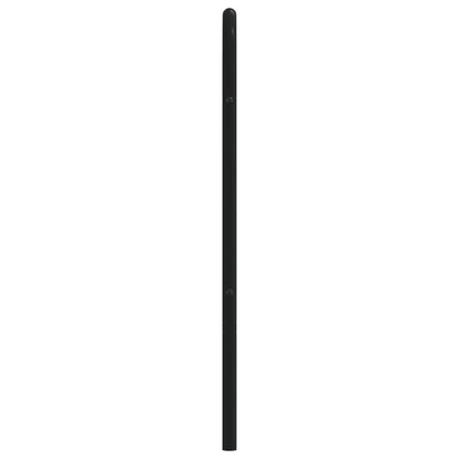 vidaXL Ersatz-Kopfteil Metall Schwarz 107 cm