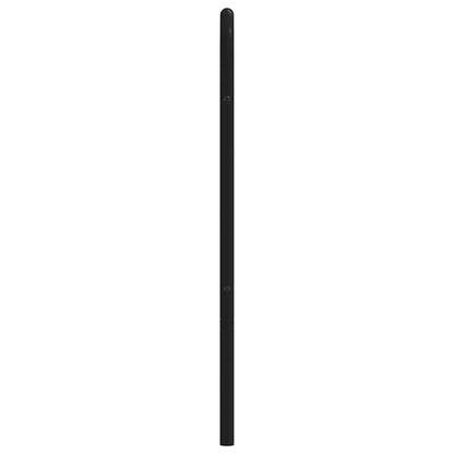 vidaXL Ersatz-Kopfteil Metall Schwarz 180 cm