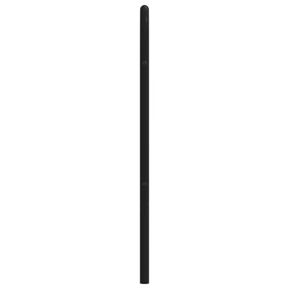 vidaXL Ersatz-Kopfteil Metall Schwarz 200 cm