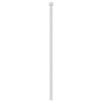 vidaXL Ersatz-Kopfteil Metall Weiß 100 cm