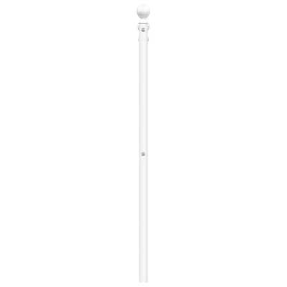 vidaXL Ersatz-Kopfteil Metall Weiß 193 cm