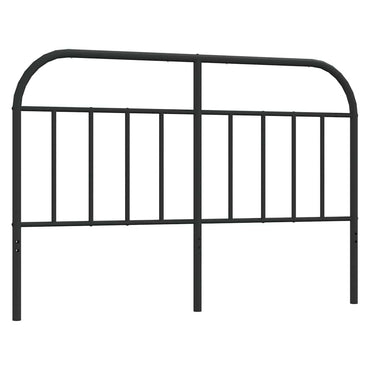 vidaXL Ersatz-Kopfteil Metall Schwarz 150 cm