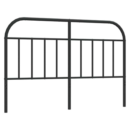 vidaXL Ersatz-Kopfteil Metall Schwarz 150 cm