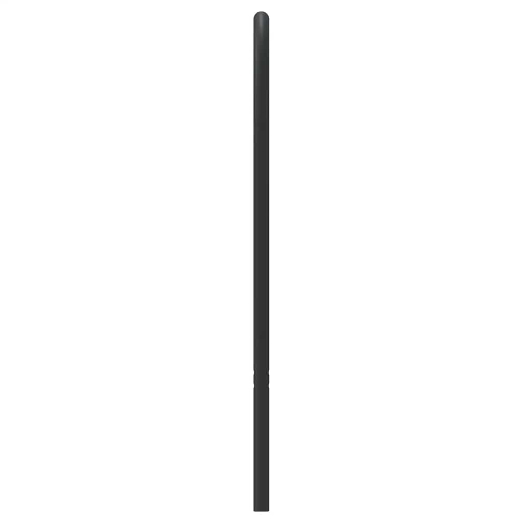 vidaXL Ersatz-Kopfteil Metall Schwarz 150 cm