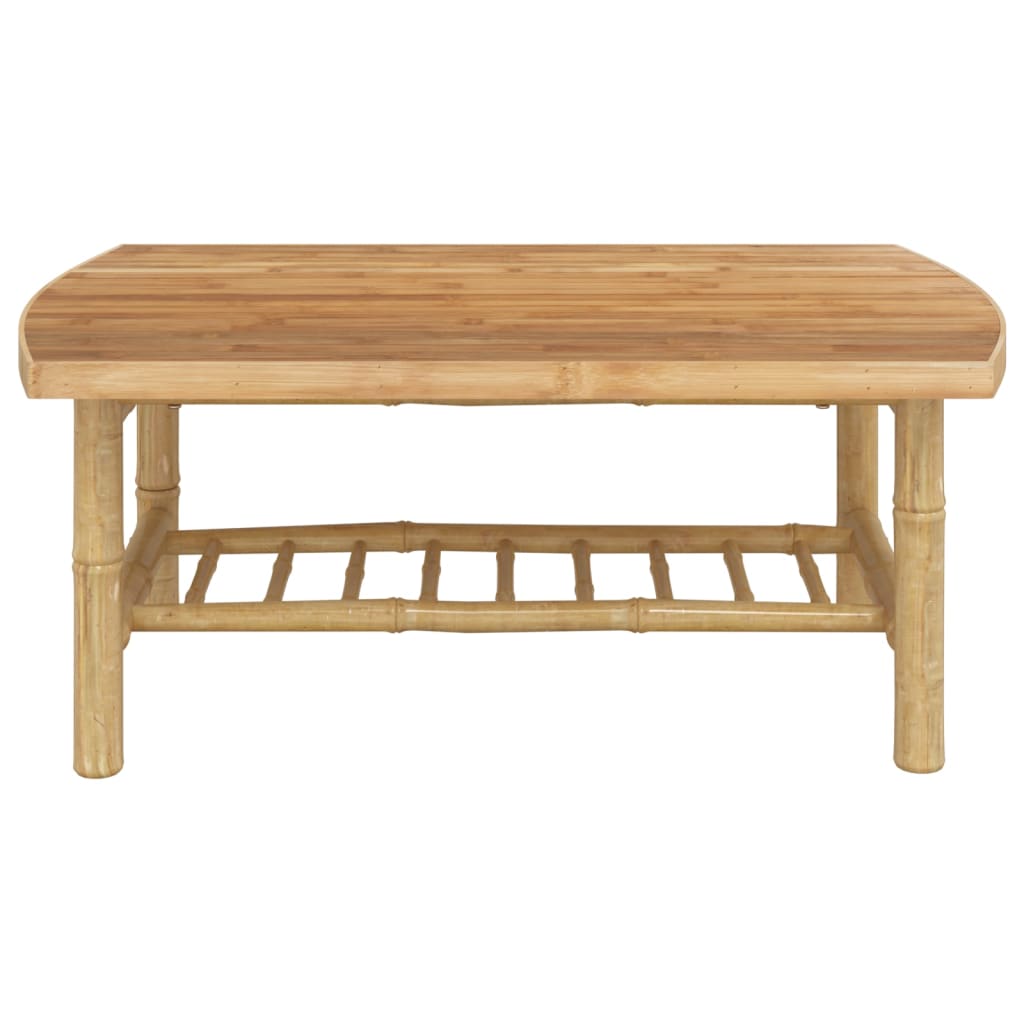 vidaXL Garten-Couchtisch 90x55x37 cm Bambus