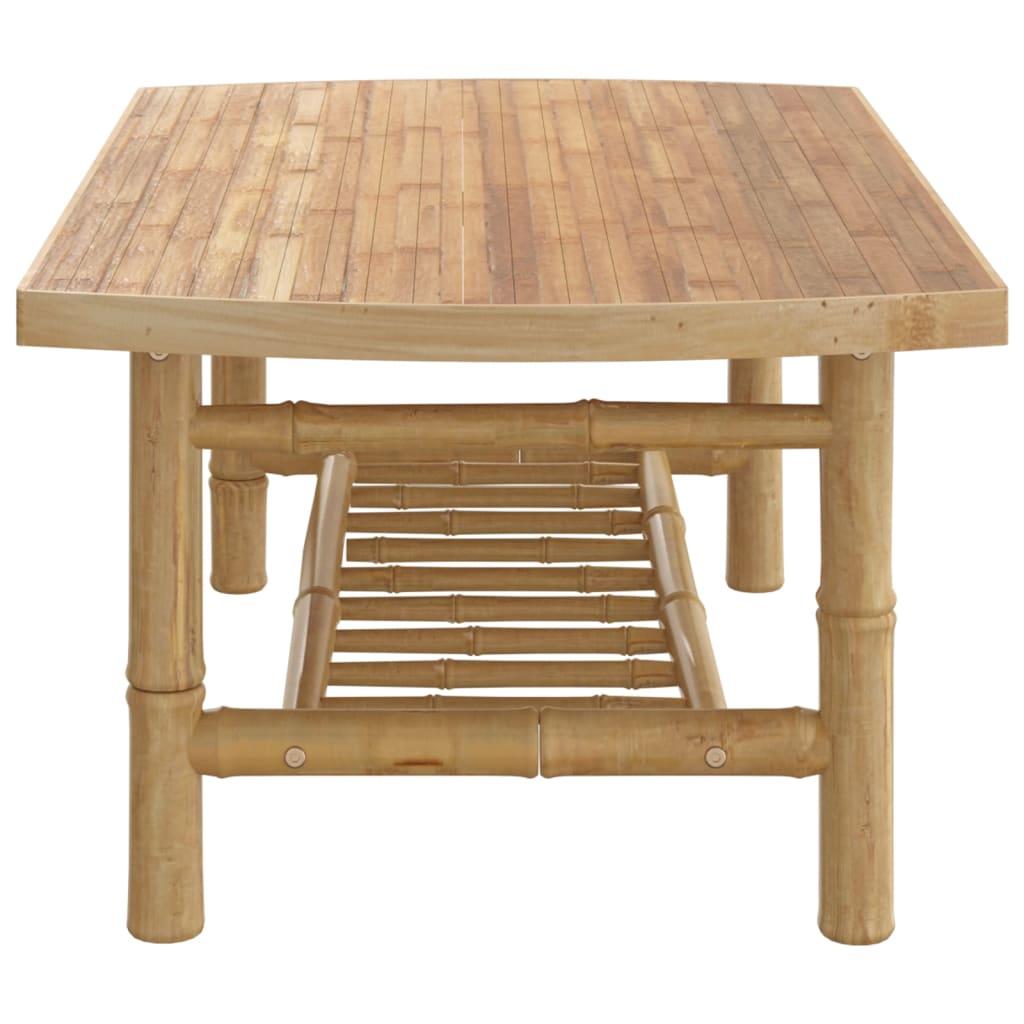 vidaXL Garten-Couchtisch 90x55x37 cm Bambus