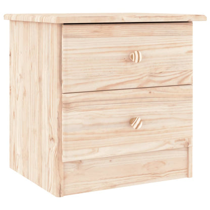 vidaXL Table de chevet ALTA Nature 41x35x41 cm Pin massif