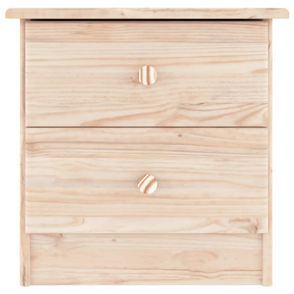 vidaXL Table de chevet ALTA Nature 41x35x41 cm Pin massif