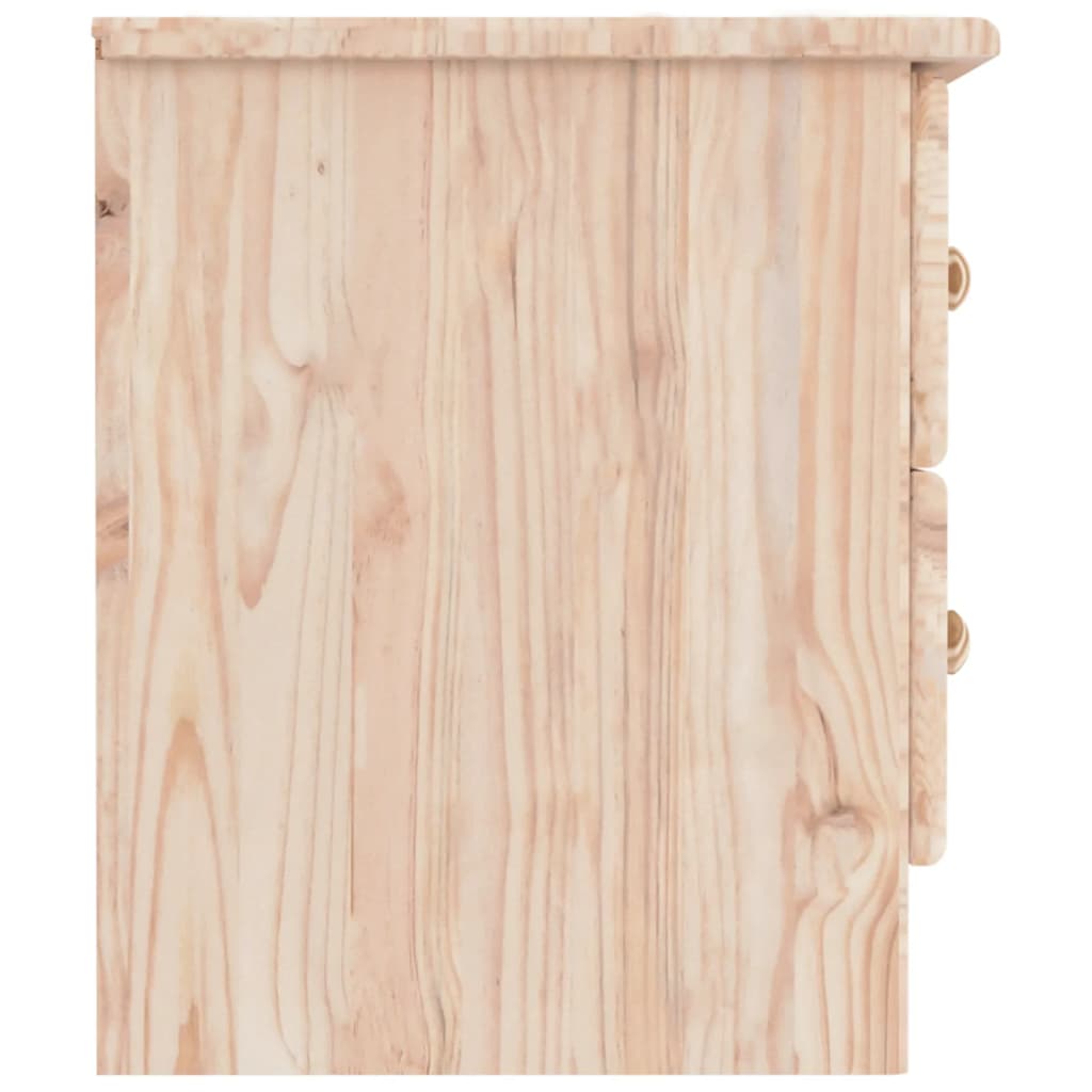 vidaXL Table de chevet ALTA Nature 41x35x41 cm Pin massif
