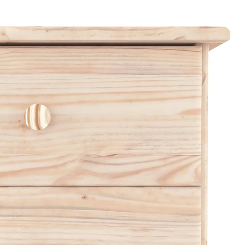 vidaXL Table de chevet ALTA Nature 41x35x41 cm Pin massif
