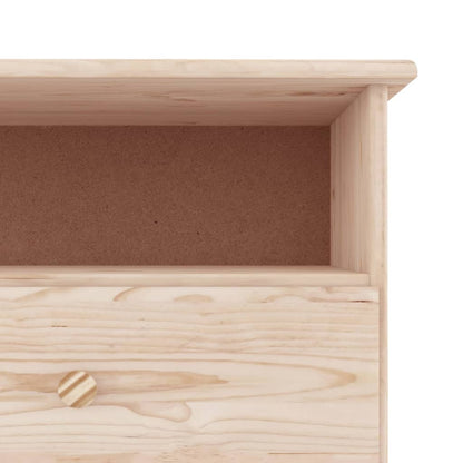 vidaXL TV-Schrank mit Schubladen ALTA 100x35x41 cm Massivholz Kiefer
