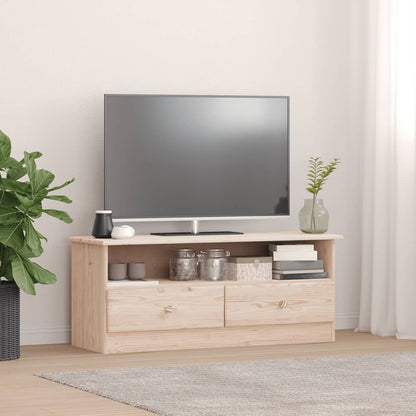 vidaXL TV-Schrank mit Schubladen ALTA 100x35x41 cm Massivholz Kiefer