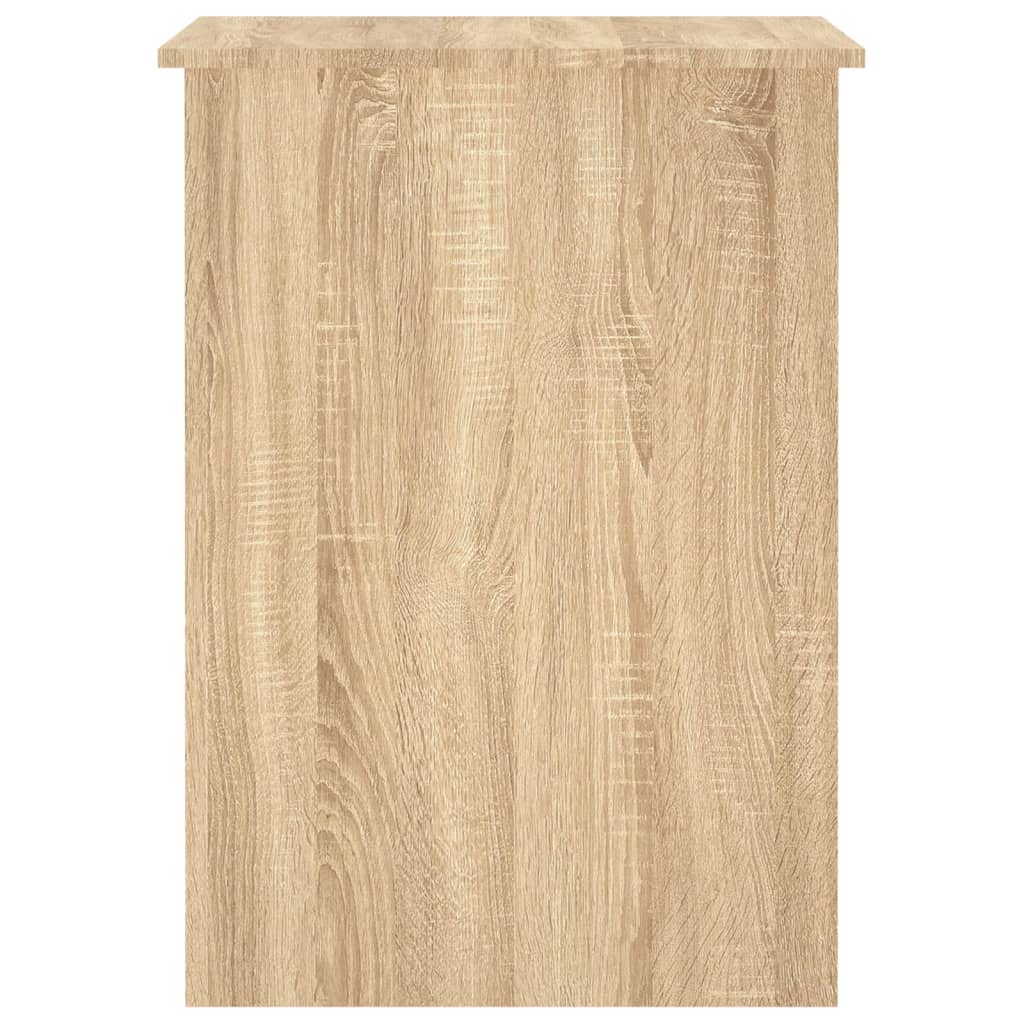 vidaXL Bureau chêne Sonoma 100x55x75 cm Bois d'ingénierie
