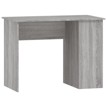 vidaXL Bureau Gris Sonoma 100x55x75 cm Bois d'ingénierie