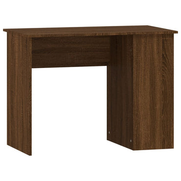 vidaXL Bureau marron aspect chêne 100x55x75 cm en bois d'ingénierie