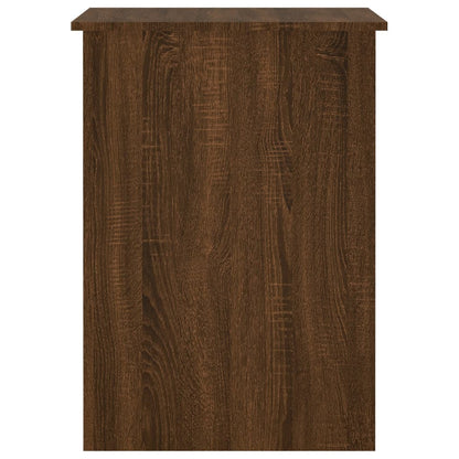 vidaXL Bureau marron aspect chêne 100x55x75 cm en bois d'ingénierie
