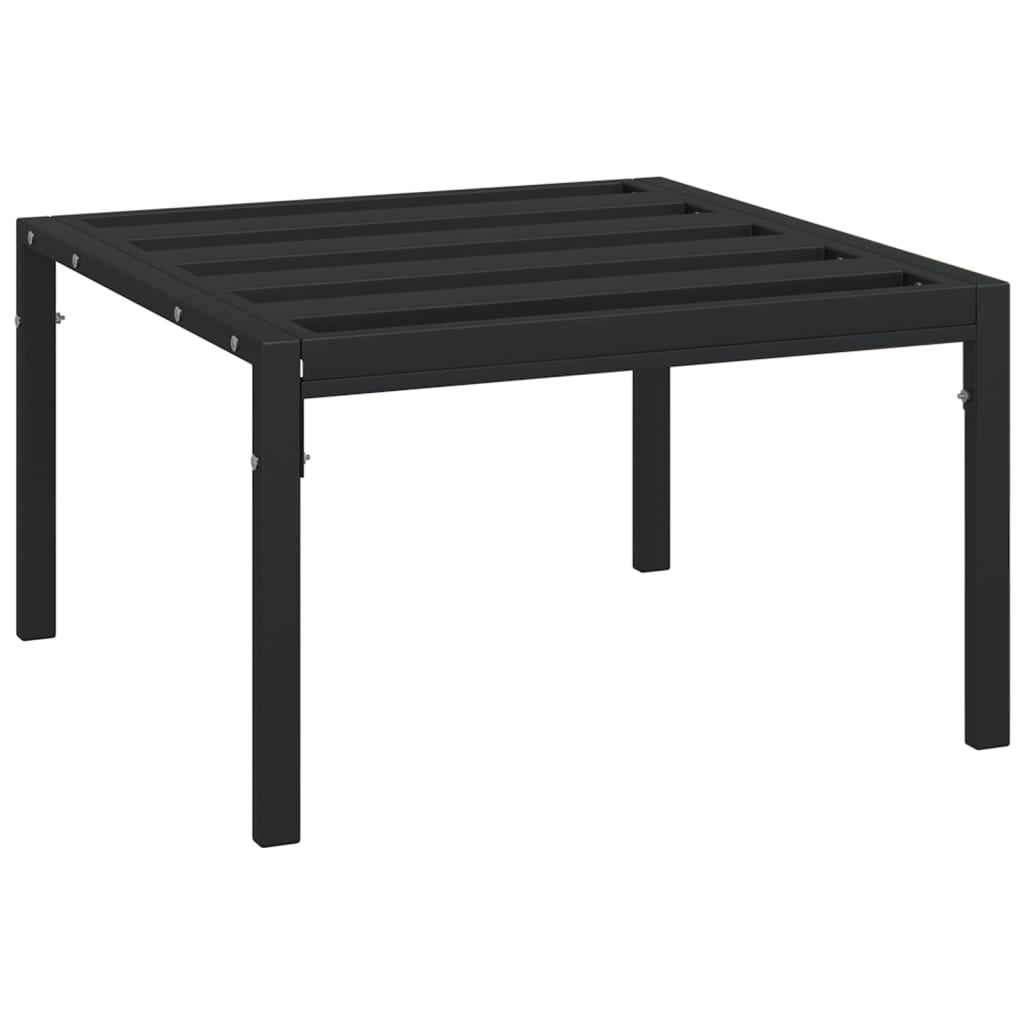 vidaXL Salon de jardin 6 pcs avec coussins gris Acier