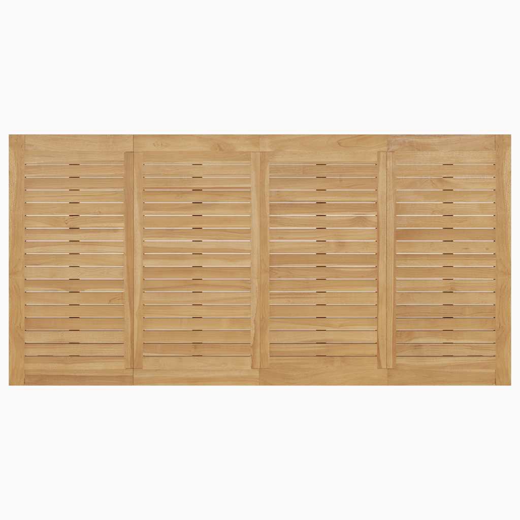 vidaXL Batavia-Tisch 200x100x75 cm Massivholz Teak